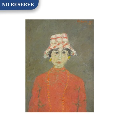 View full screen - View 1 of Lot 129. Nanou (Portrait de la femme de l'artiste).