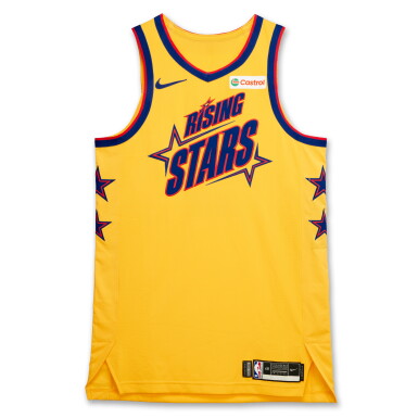 View full screen - View 1 of Lot 87. Yves Missi Game Issued ‘Rising Stars’ Jersey.