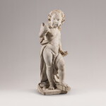 Cupid holding a bird | Cupidon ailé