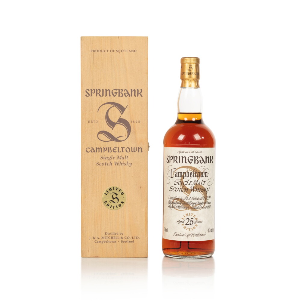 View full screen - View 1 of Lot 459. Springbank Millennium Collection 25 Year Old 46.0 abv NV (1 BT75).