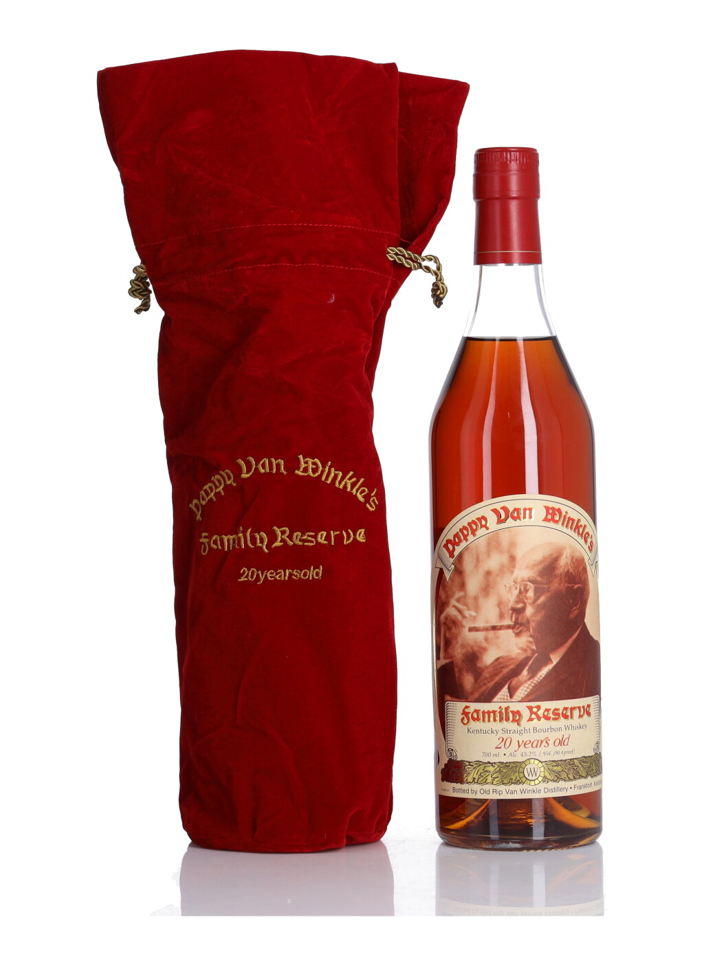 View full screen - View 1 of Lot 54. Pappy Van Winkle's 20 Year Old Family Reserve 90.4 Proof NV (1 BT 70cl).