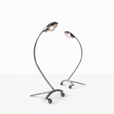 View full screen - View 1 of Lot 133. MARC NEWSON | PAIR OF "SUPER GUPPY" LAMPS.