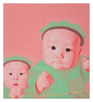 View full screen - View 1 of Lot 378. No. 11 (Red Babies Series).