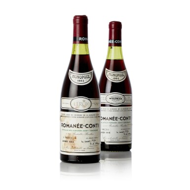 View full screen - View 1 of Lot 6709. Romanée Conti 1983 Domaine de la Romanée-Conti (2 BT).