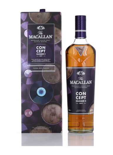 View full screen - View 1 of Lot 81. The Macallan Concept No.2 40.0 abv NV (1 BT 75cl).