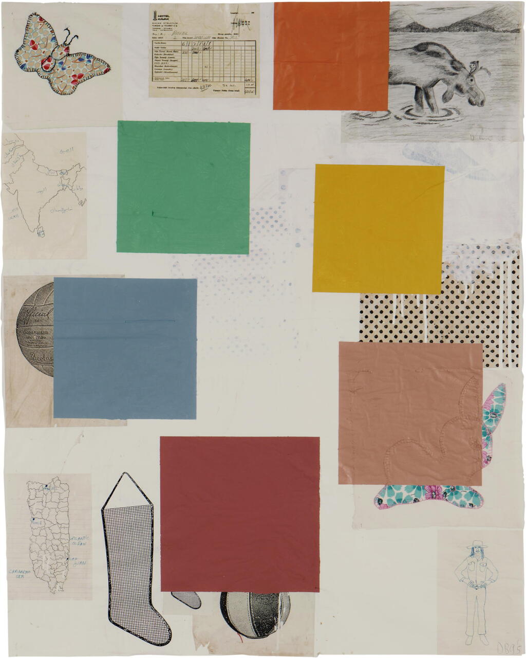 View full screen - View 1 of Lot 39. Abstract Composition #1.