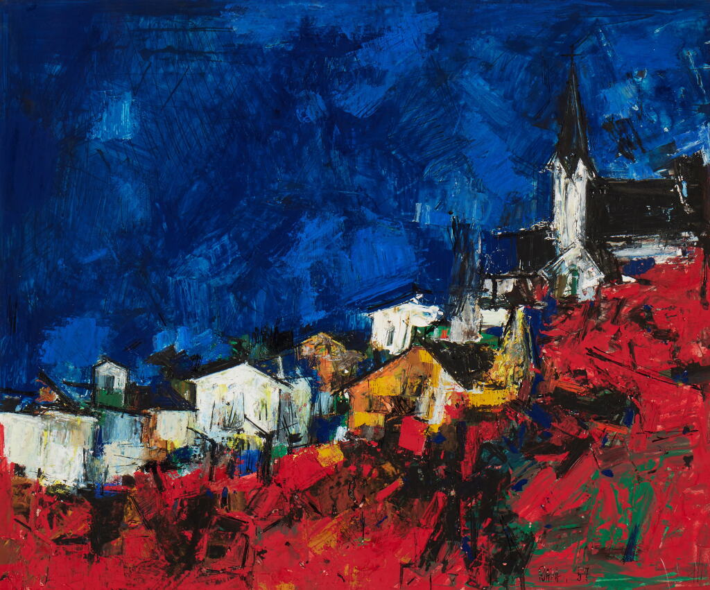 View full screen - View 1 of Lot 28. Untitled (Houses).