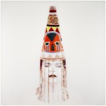 The Red Yoruba Bride, Nigeria (self-portrait)