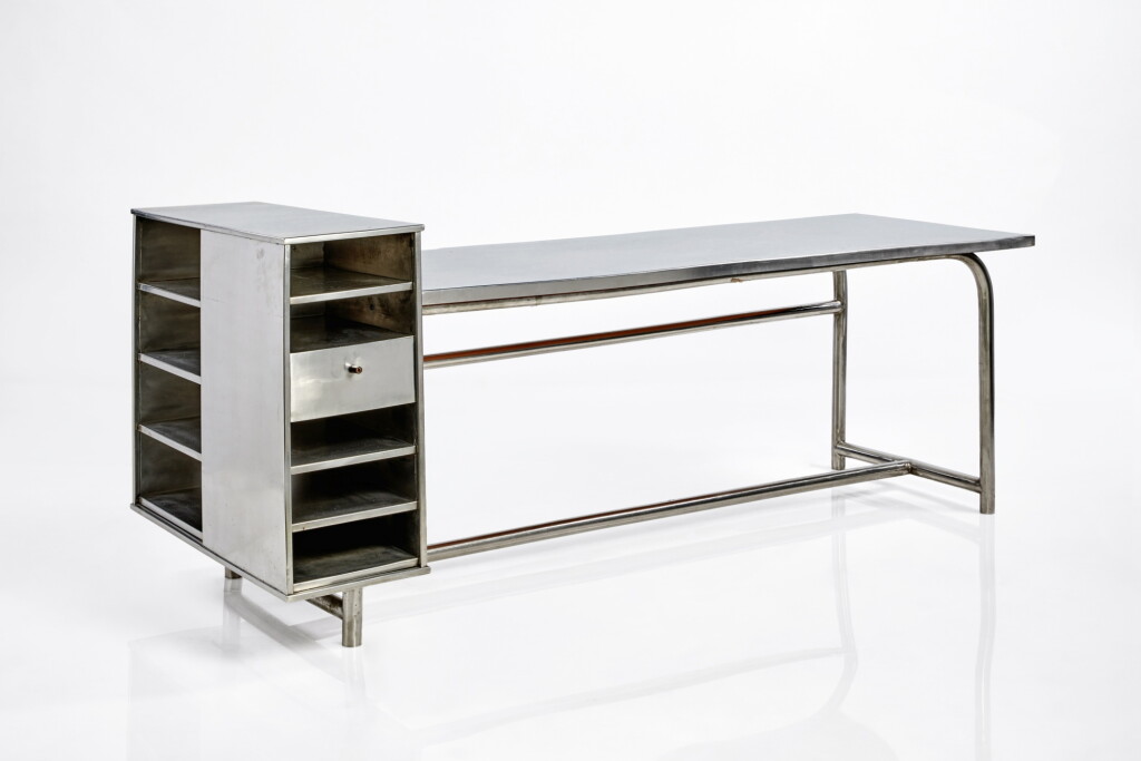 View full screen - View 1 of Lot 54. René Herbst, Desk.