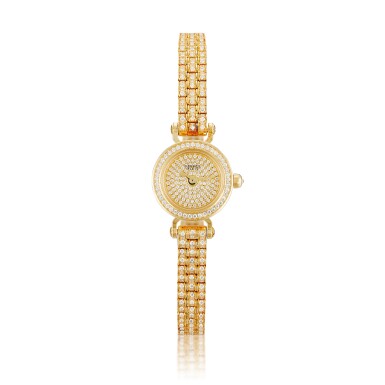 View full screen - View 1 of Lot 1128. Faubourg Joailliere Reference FG3.186, a 18K rose gold quartz wristwatch with diamond, Circa 2023.
