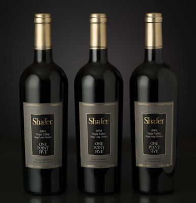 View full screen - View 1 of Lot 209. Shafer Vineyards, Cabernet Sauvignon, One Point Five, Stags Leap District 2004 (12 BT).