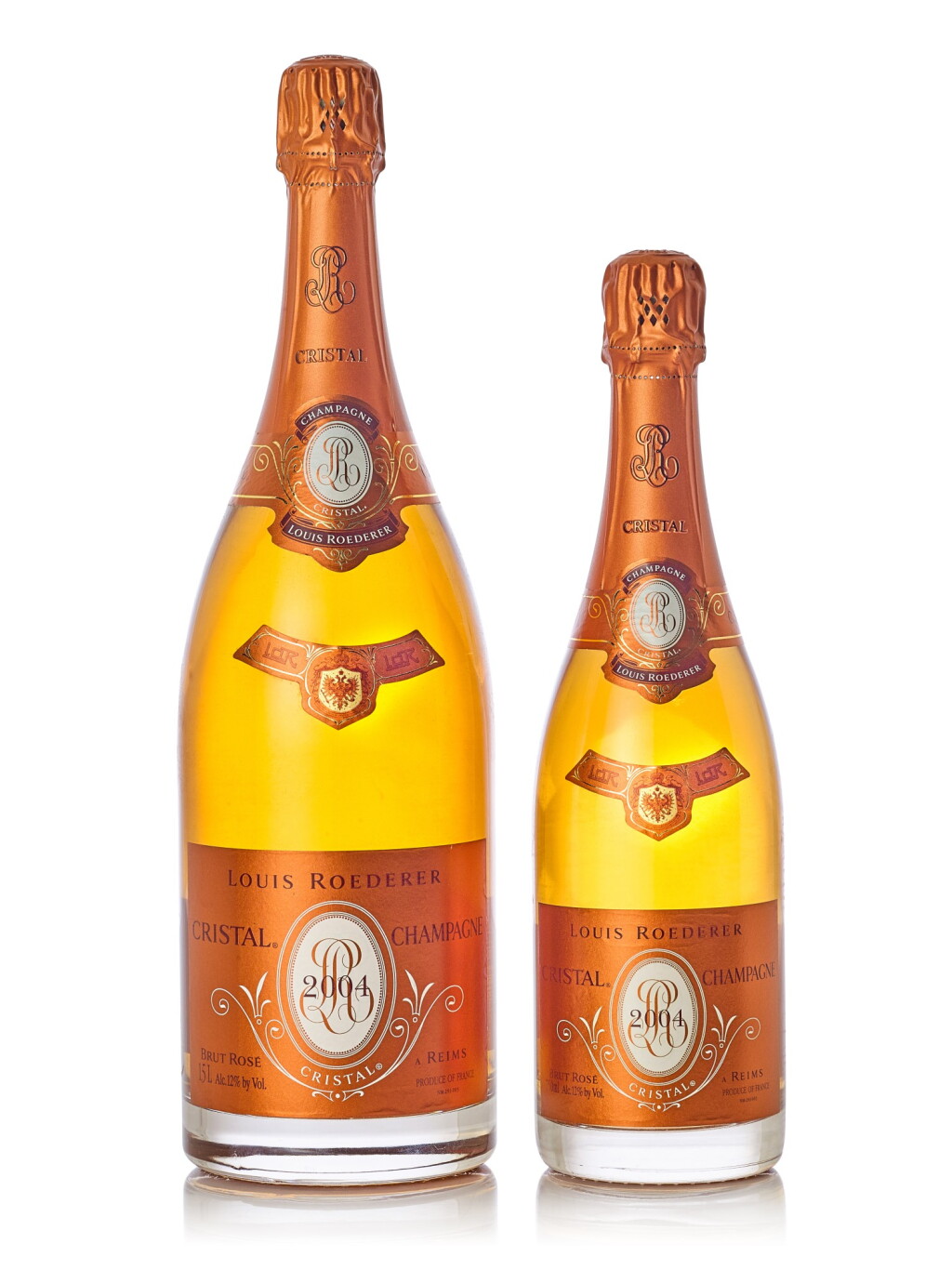 View full screen - View 1 of Lot 8187. Louis Roederer, Cristal Brut Rosé 2004 (6 MAG) .