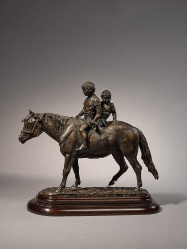 View full screen - View 1 of Lot 22. EMMA MACDERMOTT | SAM AND HUGH ON LIL.