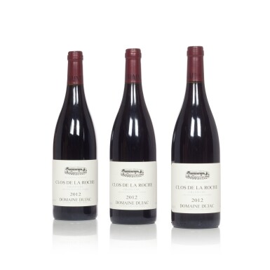 View full screen - View 1 of Lot 8129. Clos de la Roche 2012 Domaine Dujac (3 BT).
