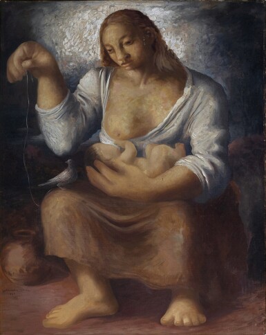 View full screen - View 1 of Lot 608. Maternidad.