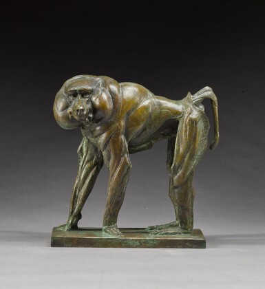 View full screen - View 1 of Lot 118. Baboon.