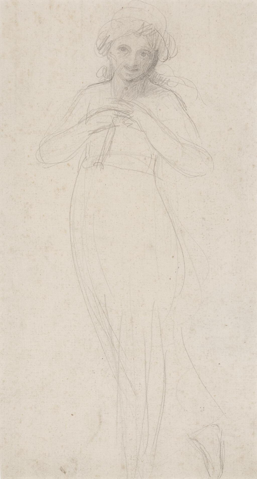View full screen - View 1 of Lot 44. Emma Hamilton as a wood nymph.