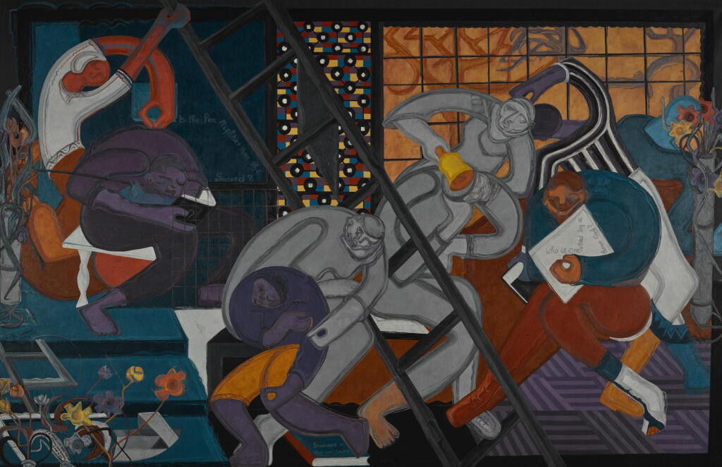 View full screen - View 1 of Lot 22. UZO EGONU | WILL KNOWLEDGE SAFEGUARD FREEDOM 2.