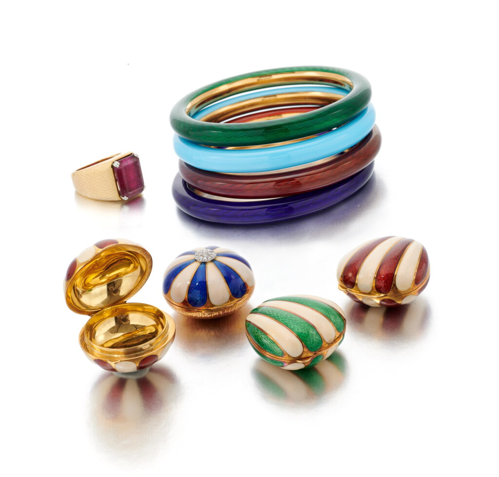 View full screen - View 1 of Lot 54. Collection of jewels (Collezione di gioielli).