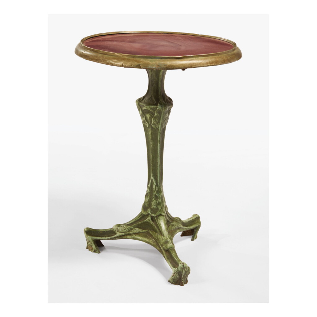 View full screen - View 1 of Lot 93. IN THE STYLE OF HECTOR GUIMARD | GUÉRIDON .