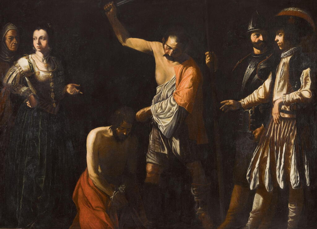 View full screen - View 1 of Lot 16. ALONZO RODRIGUEZ | The beheading of Saint John the Baptist.