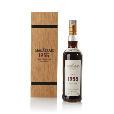 View full screen - View 1 of Lot 30. The Macallan Fine & Rare 46 Year Old 45.9 abv 1955 .