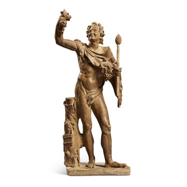 View full screen - View 1 of Lot 464. An Italian Terracotta Figure of a Faun, 19th Century .