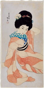 Ito Shinsui (1898-1972) | Spring (Haru) | Taisho period, early 20th century