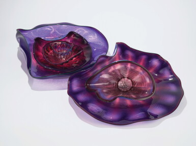 View full screen - View 1 of Lot 144. Dale Chihuly, "Persian" Set.