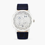 Lange 1 Time Zone, Reference 116.025 | A platinum time zone wristwatch with 24 hour indication and date, Circa 2008