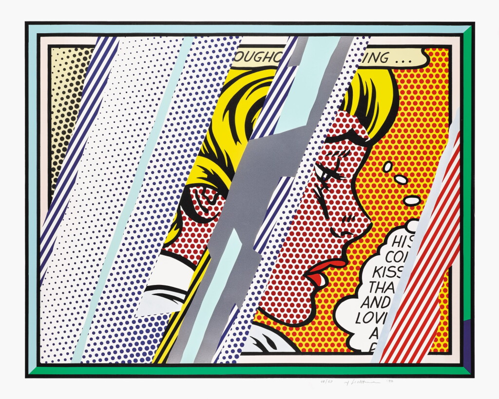 View full screen - View 1 of Lot 156. ROY LICHTENSTEIN | REFLECTIONS ON GIRL (C. 245).