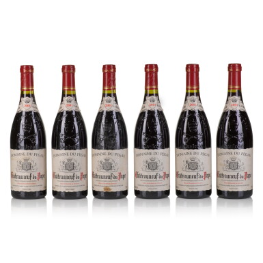 View full screen - View 1 of Lot 616. Châteauneuf du Pape, Domaine du Pégau, Cuvée Laurence 2001 (6 BT).