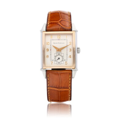 View full screen - View 1 of Lot 8353. Vintage 1945, Reference 2594 | A pink gold and stainless steel wristwatch, Circa 2000 | 芝柏 Vintage 1945 型號2594 | 粉紅金及精鋼腕錶,約2000年製.
