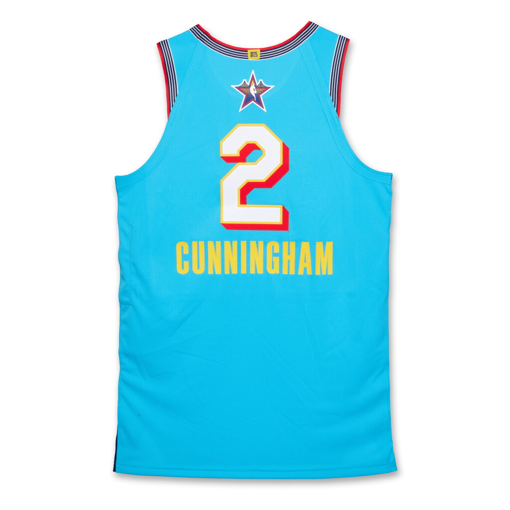 View full screen - View 1 of Lot 25. Cade Cunningham ‘NBA All-Star’ Prototype Jersey.