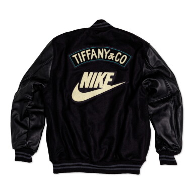 View full screen - View 1 of Lot 41. Nike x Tiffany & Co. 1837 Friends & Family Varsity Jacket | Size XL.