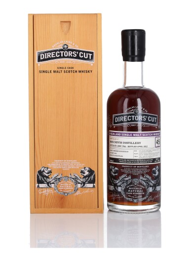 View full screen - View 1 of Lot 37. Ben Nevis Douglas Laing Directors' Cut 45 Year Old 50.8 abv 1966 (1 BT 70cl).