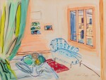 Atelier de l'artiste au compotier