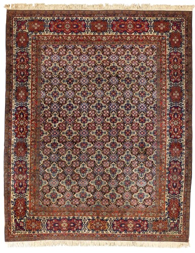 View full screen - View 1 of Lot 11. An Isphahan carpet, Central Persia .