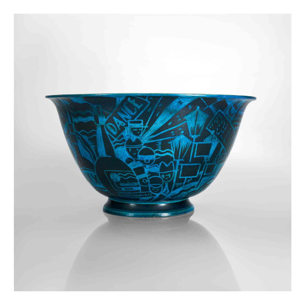 View full screen - View 1 of Lot 353. "Jazz" Bowl.