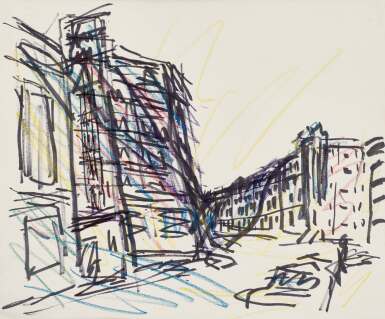 View full screen - View 1 of Lot 167. Study for "Mornington Crescent 87-88".