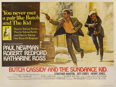 View full screen - View 1 of Lot 149. BUTCH CASSIDY AND THE SUNDANCE KID (1969) POSTER, BRITISH.