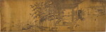 Attributed to Shang Yi, Royal banquet | (款)商琦《明皇宴諸王圖》水墨絹本 手卷