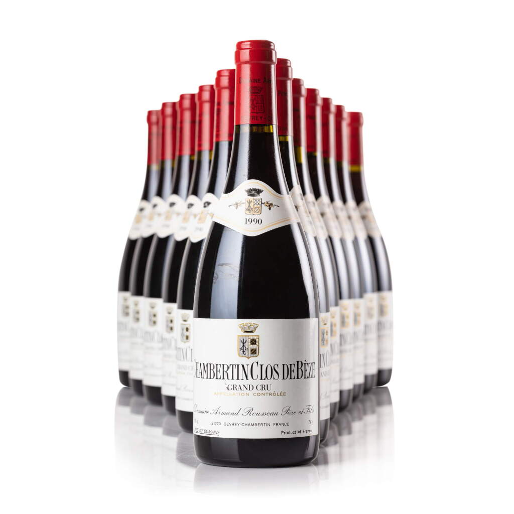 View full screen - View 1 of Lot 22. Chambertin, Clos de Bèze 1990 Domaine Armand Rousseau (12 BT).