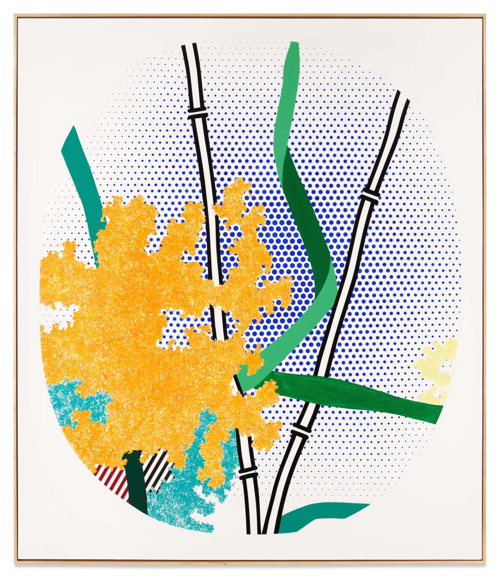 View full screen - View 1 of Lot 138. Flower with Bamboo.