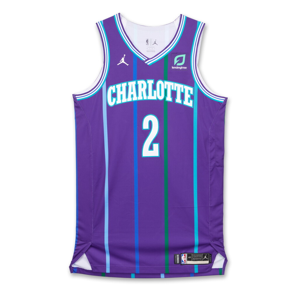 View full screen - View 1 of Lot 269. Marvin Williams Charlotte Hornets 2019-2020 Game Issued Classic Edition Jersey | Final NBA Season.