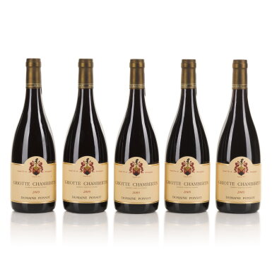 View full screen - View 1 of Lot 281. Griotte Chambertin 2009 Domaine Ponsot (10 BT).