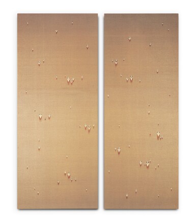 View full screen - View 1 of Lot 151. Waterdrops (diptych) .