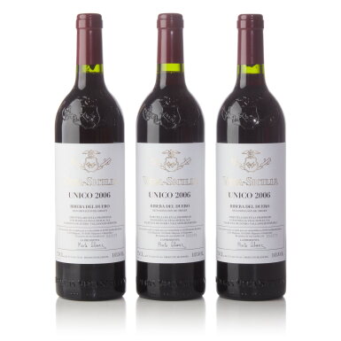 View full screen - View 1 of Lot 282. Vega Sicilia 'Unico' 2006 (6 BT).