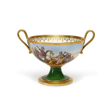 View full screen - View 1 of Lot 561. A Sèvres Two-Handled Cup, 1812.