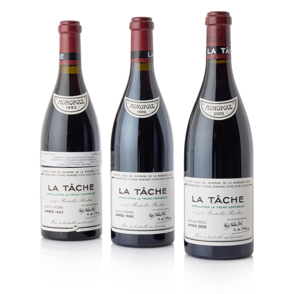 View full screen - View 1 of Lot 8557. La Tâche 2005 Domaine de la Romanée-Conti (6 BT).